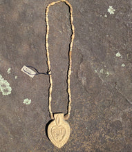Tulsi handcarved pendant