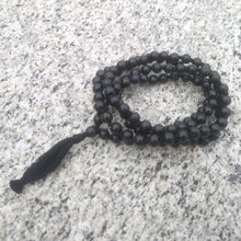 Ebony 108 bead knotted